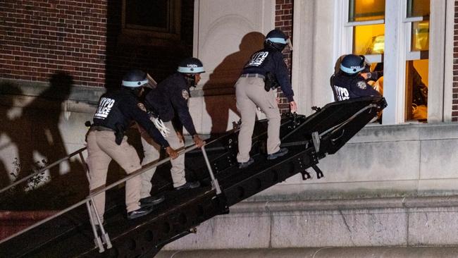 Police Officer Fired Gun During Raid Of Columbia University 