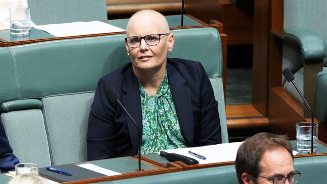 Dunkley MP Peta Murphy in Parliament earlier this year. Picture: Gary Ramage