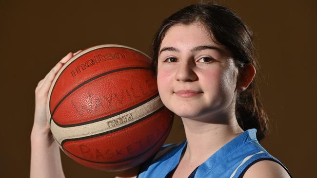 Indy Maher ahead of the 2020 Junior Basketball SA championships. Picture: Keryn Stevens