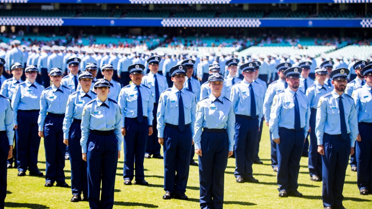 New South Wales Police celebrate graduation ceremony