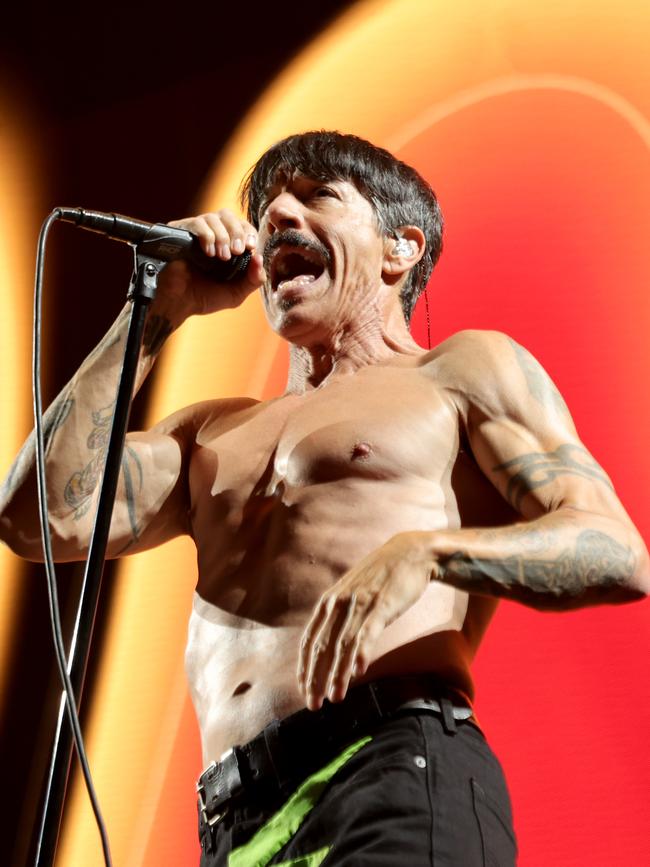 Lead singer Anthony Kiedis is now 60 years old. Picture: Getty / Michael Loccisano