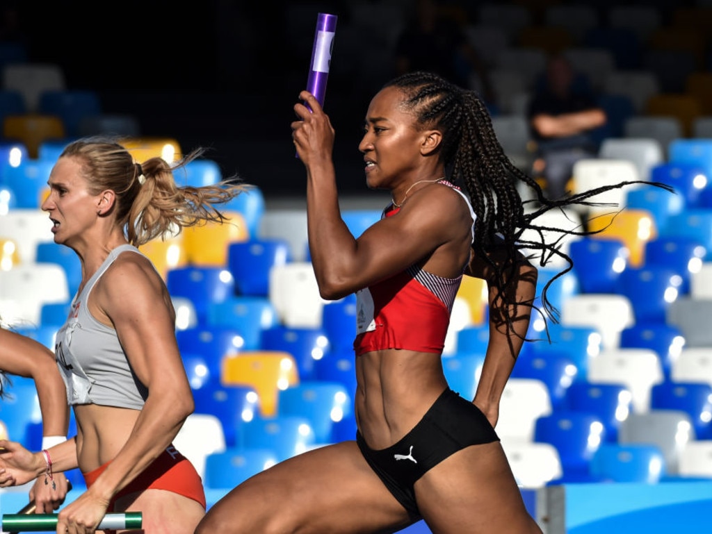 Sarah Atcho during the 2019 Summer Universiade in Naples, Italy. Picture: Ivan Romano/Getty Images