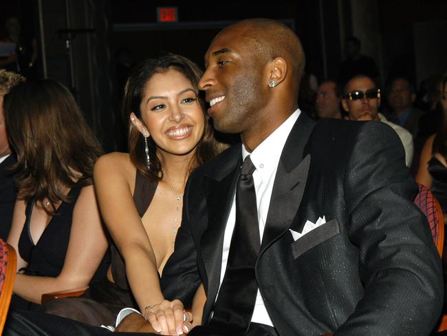 Kobe Bryant and his wife Vanessa at the ESPY Awards in 2003.