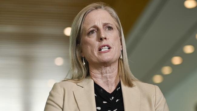 Women’s Minister Katy Gallagher. Picture: Martin Ollman