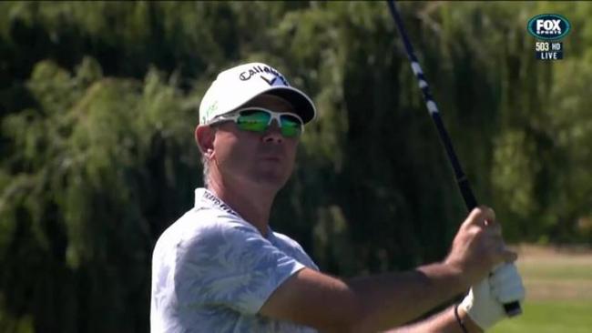 Ponting stuns with near hole-in-one!