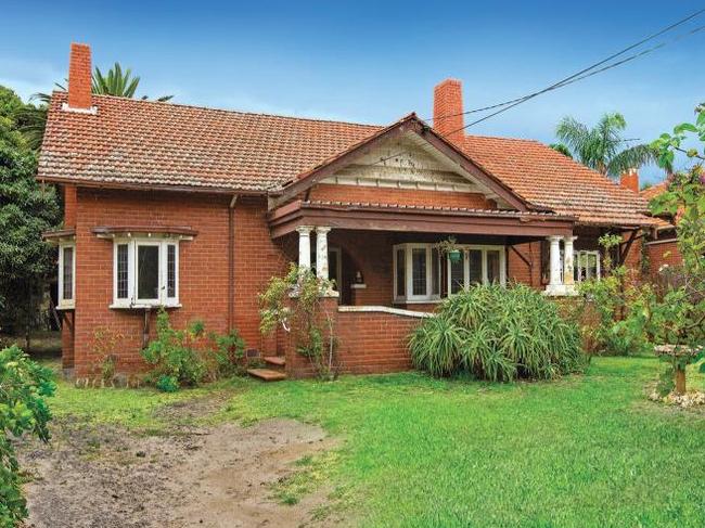3 Tiuna Grove, Elwood, is one of three properties slated to be bulldozed to make way for a massive apartment complex.