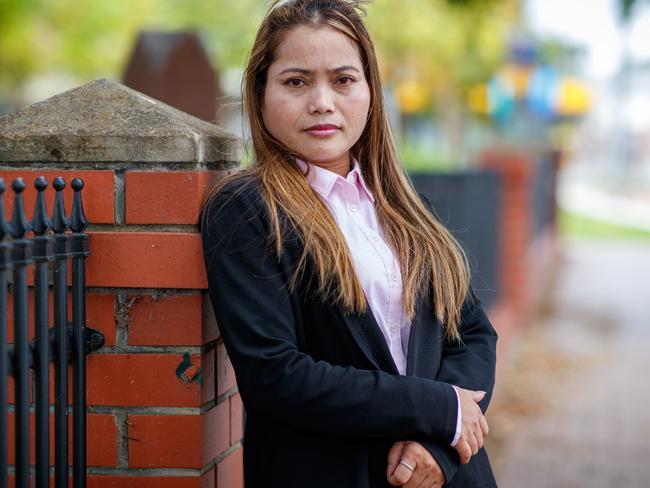 Councillor Sarah Ouk stood up at council last night and explain how deeply she was offended by comparisons of smart cities to concentration camps. Picture Matt Turner.