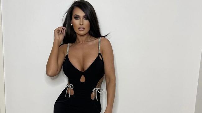 Lingerie model Arabella Del Busso has a popular Instagram account. Picture: Instagram