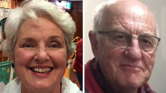 The jury was told Carol Clay and Russell Hill were childhood sweethearts who rekindled later in life. Picture: Supplied.