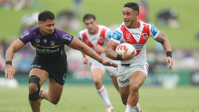 Holmes has been a constant attacking threat for the Dragons. Picture: Mark Metcalfe/Getty Images