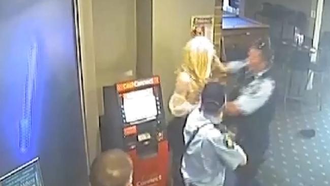 CCTV footage obtained regarding the incident. Picture: 7 News