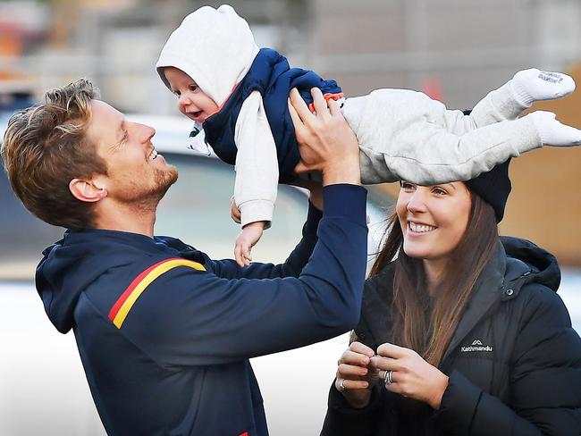 Fatherhood has brought Rory Sloane immense joy. Picture: Getty Images