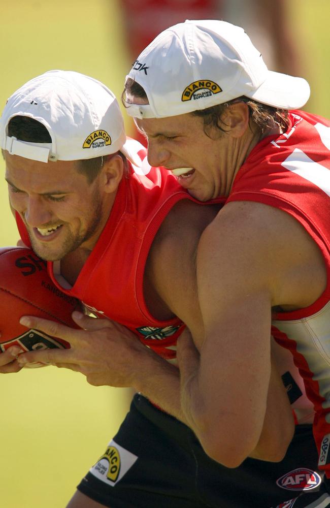 Boak has described the special bond he formed with Steven Salopek when he first moved to Port Adelaide from Victoria.