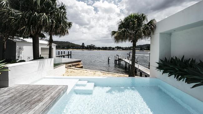 As much as $15m is expected for Forum Group founder Bill Papas’s seven-bedroom home with deep waterfront at 6 Bulkara St, Wagstaffe, on NSW’s Central Coast.