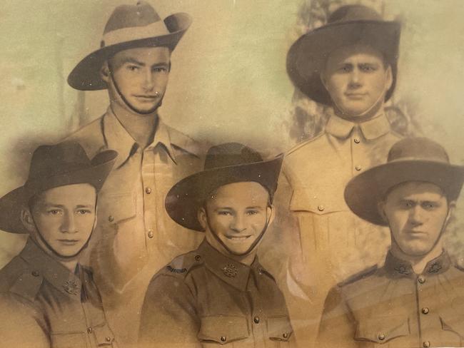 Neville Cherry is looking for the family of these five Whyatt brothers who served in World War 1.