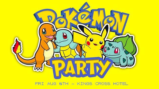 Pokemon Party in Sydney via Facebook at Kings Cross, fears kids will go ...