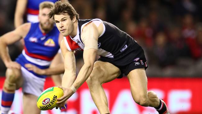 Nathan Freeman was delisted after two AFL games. Picture: Getty Images