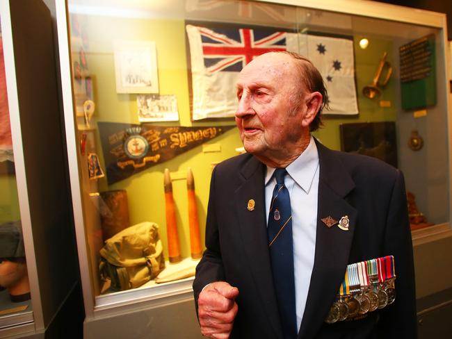 Joe Tiernan served in the RAN during the Korean War.