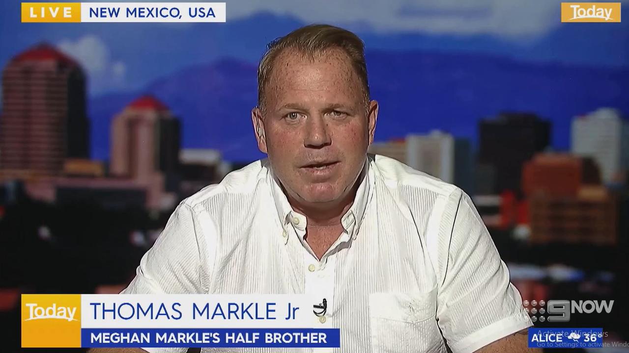 Meghan Markle's half brother Thomas Markle Jr. has flown into the country.