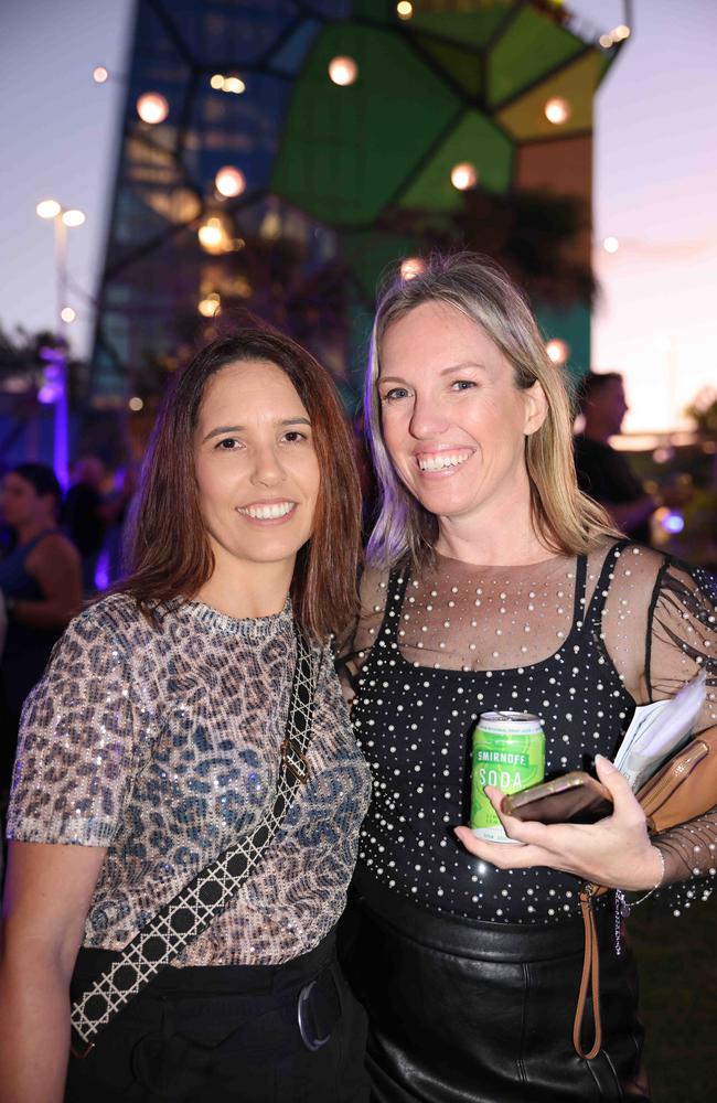 Zoe Coleman and Ashleigh Wilson at the Ministry of Sound Classical 2025 at HOTA for Gold Coast at Large. Picture, Portia Large.