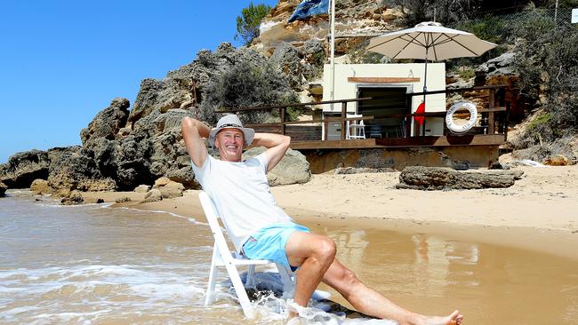 Sorrento Hotel owner Rob Pitt sold his Portsea boat shed, made from former WWII bunker, a few years ago. Picture: Tim Carrafa