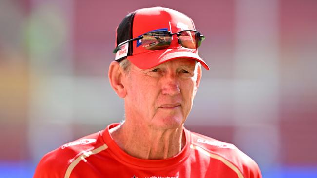 Wayne Bennett is disappointed in Felise Kaufusi.