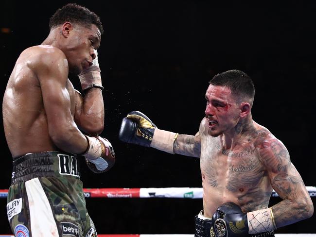 Kambosos bought a pair of blockbuster world title fights against Devin Haney to Australia. Picture: Kelly Defina/Getty Images