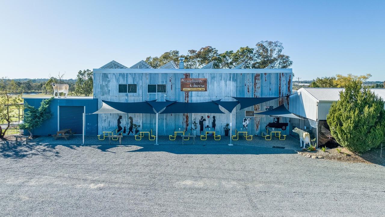 The beloved Stanthorpe Cheese Factory, in all its glory, has remained on the market since mid-2023.