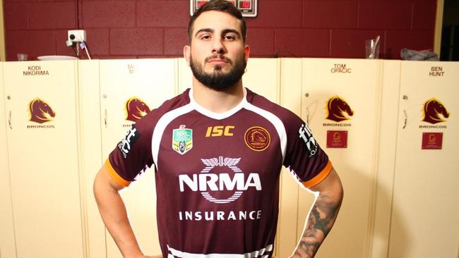 Jack Bird is chasing some rare history as a Bronco to play for New South Wales in 2018. Photo: Brisbane Broncos