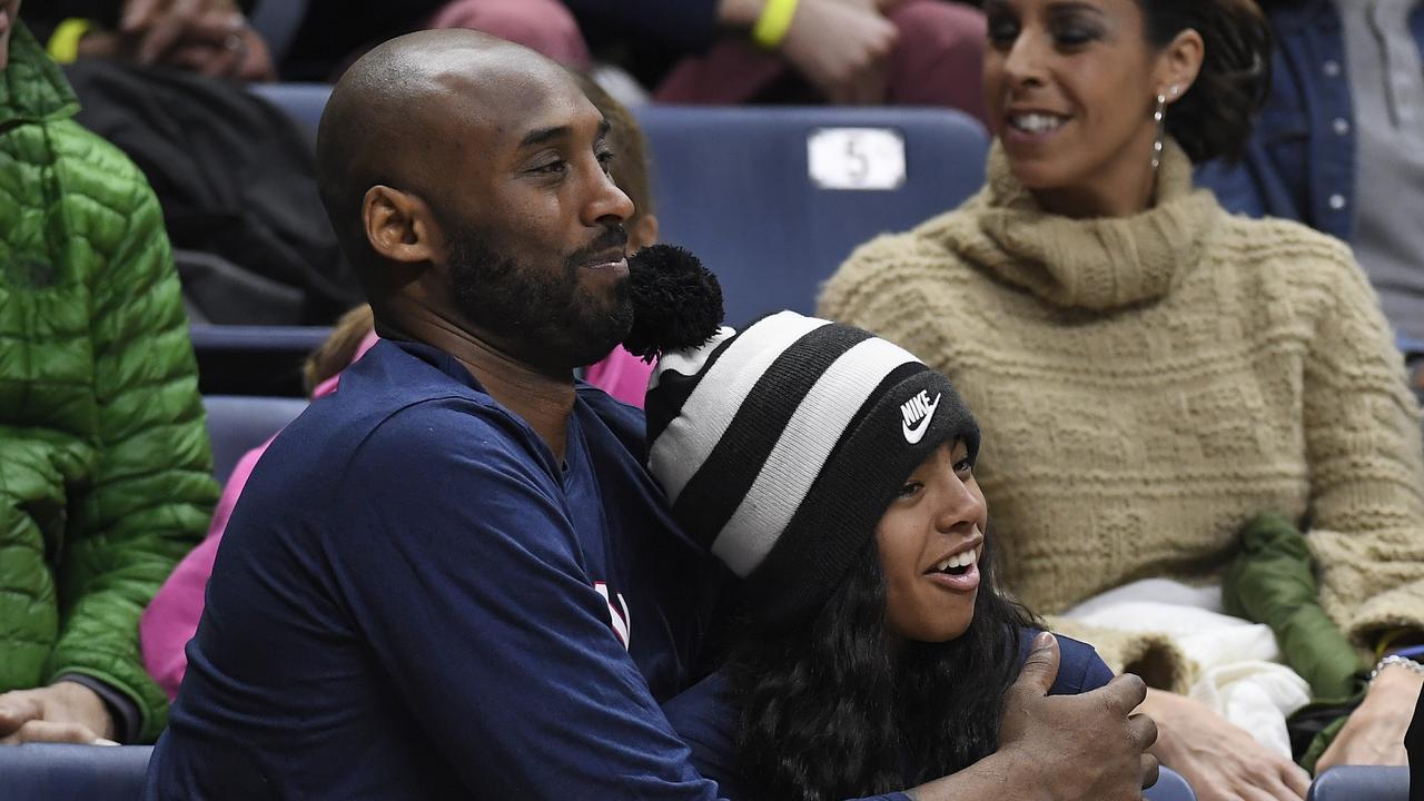 Kobe Bryant and his daughter Gianna. (AP Photo/Jessica Hill, File)