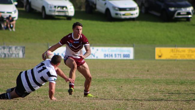 Kane Ball was the hero for the Albion Park-Oak Flat Eagles. Photo: Contributed