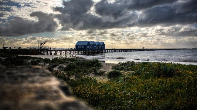 Busselton Jetty on the southwest coast of Western Australia