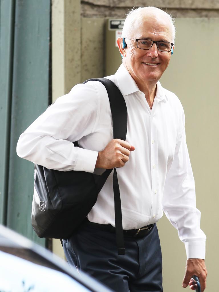 Ex PM Malcolm Turnbull. Picture: John Grainger