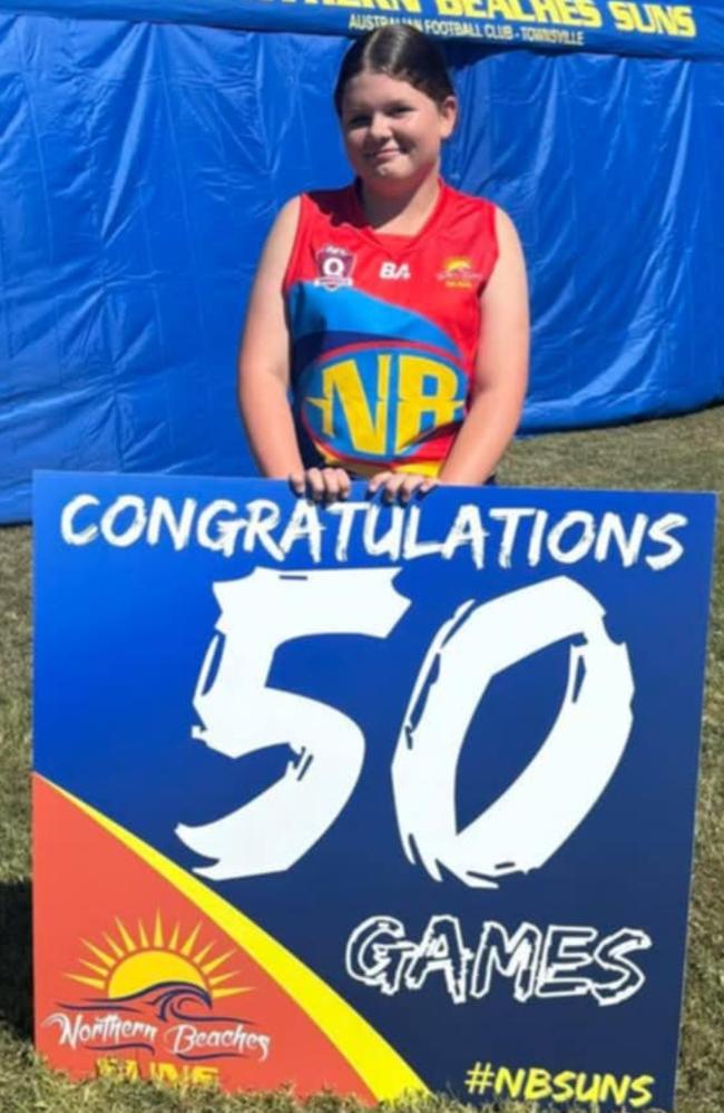 Northern Beaches Suns rising star Cleo McCarthy.