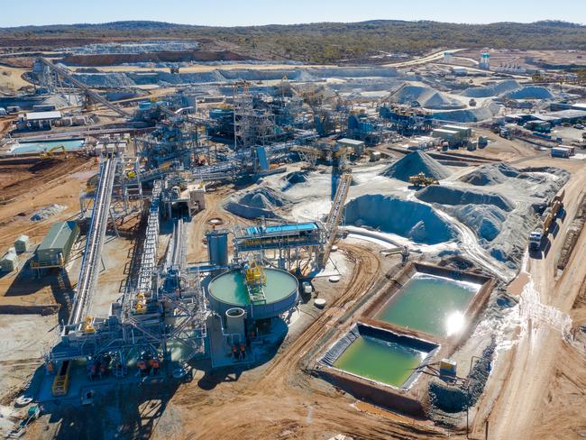 Mineral Resources Mt Marion lithium mine. Picture supplied by MinRes.