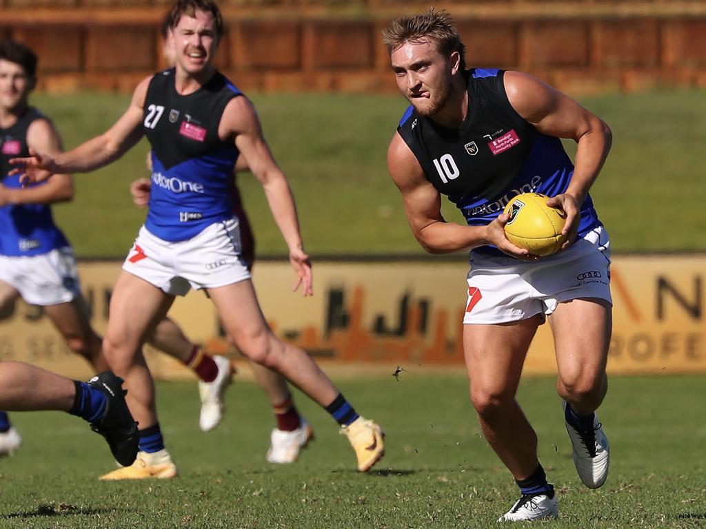 Dampiers' Zac Langdon returned to the West Coast Eagles side in Derby loss