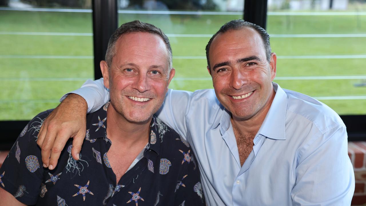 Ben Thynne and Jonathan Grasso at the Solento Organic Tequila VIP Sunday Session at The Grounds Currumbin for Gold Coast for Gold Coast at Large. Picture: Portia Large