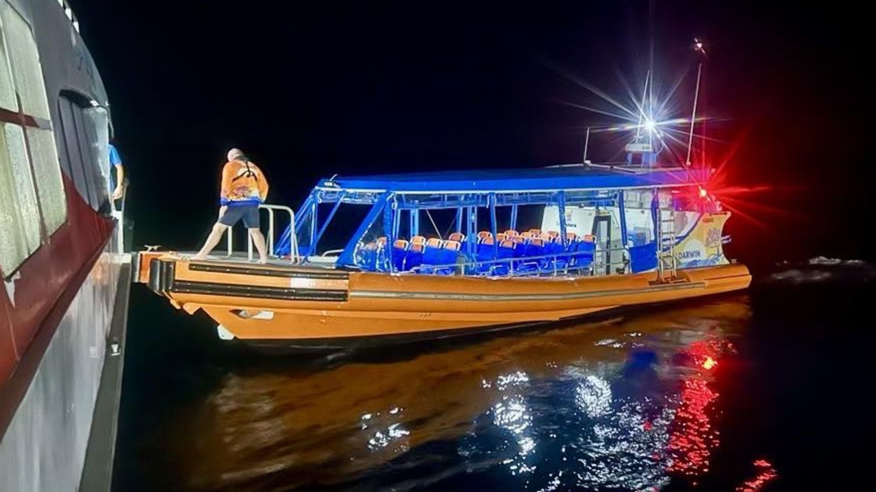 Sea Darwin, Sea Tiwi was part of the response after a ferry travelling between Darwin and the Tiwi Islands caught fire with 184 people on board, on Friday August 16.