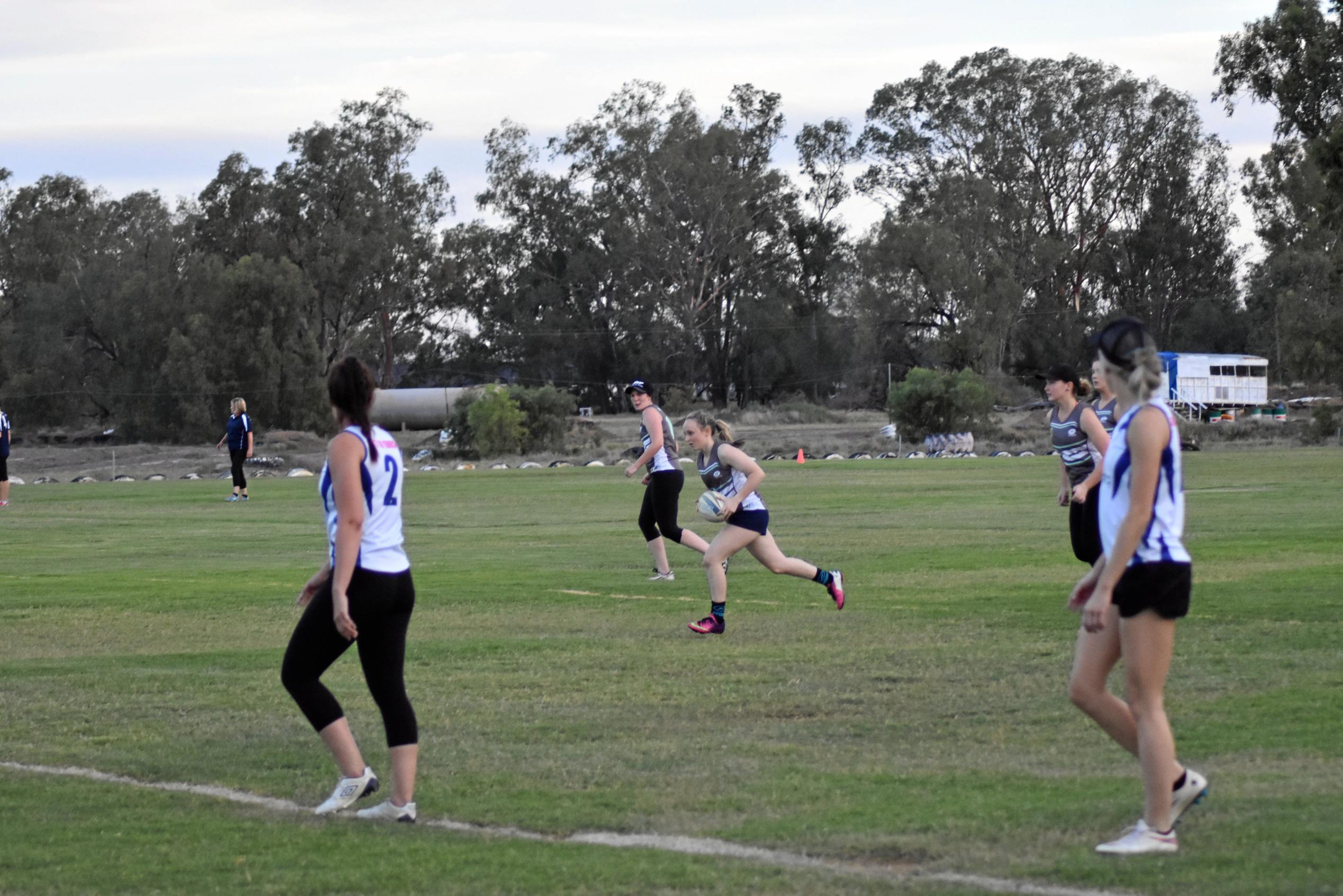 Social touch football grand final. Picture: Jorja McDonnell