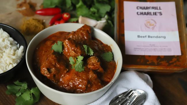 Chargrill Charlie's Ho Jiak's beef rendang. Picture: Jenifer Jagielski