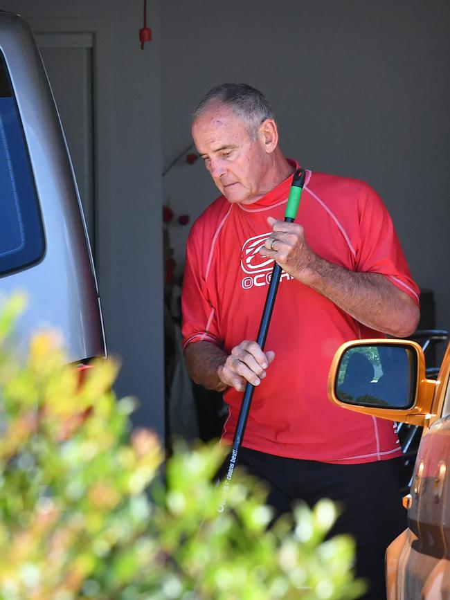 Chris Dawson is seen at his Coolum home on the Sunshine Coast, Wednesday, December 26, 2018. Picture: AAP /Darren England