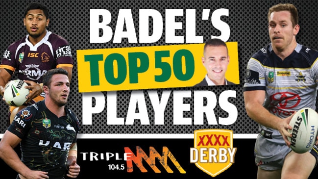 Peter Badel's top 50 players