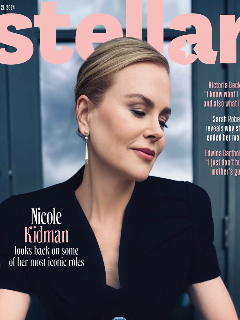 Nicole Kidman is the cover of Stellar, out today. Picture: Adir Abergel