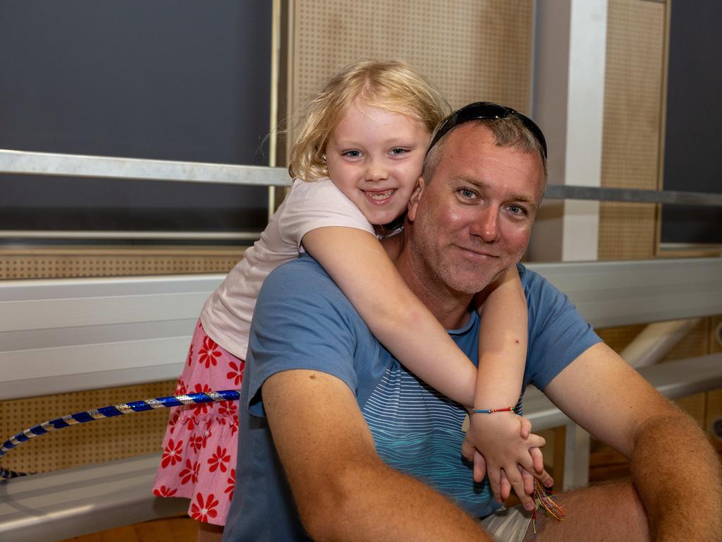 Tim Playford and Zoe Playford at the Festival of Us, held at the Marrara Indoor Stadium on Australia Day, January 26, 2025. Picture: Pema Tamang Pakhrin