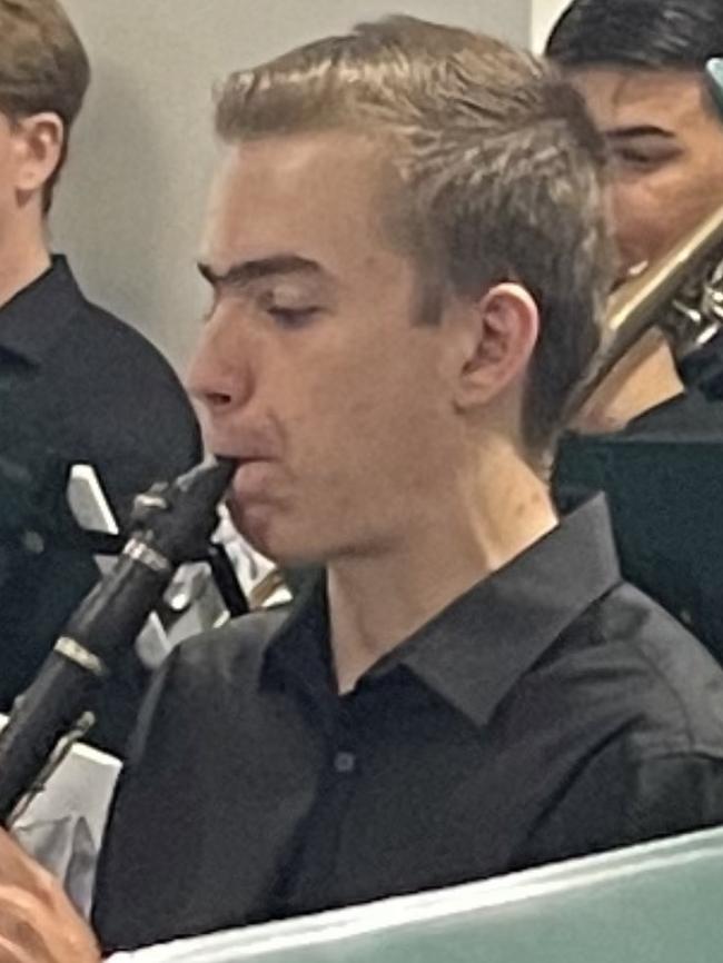 Lleyton Peterson is in his last official year at the Bundaberg Youth Orchestra.