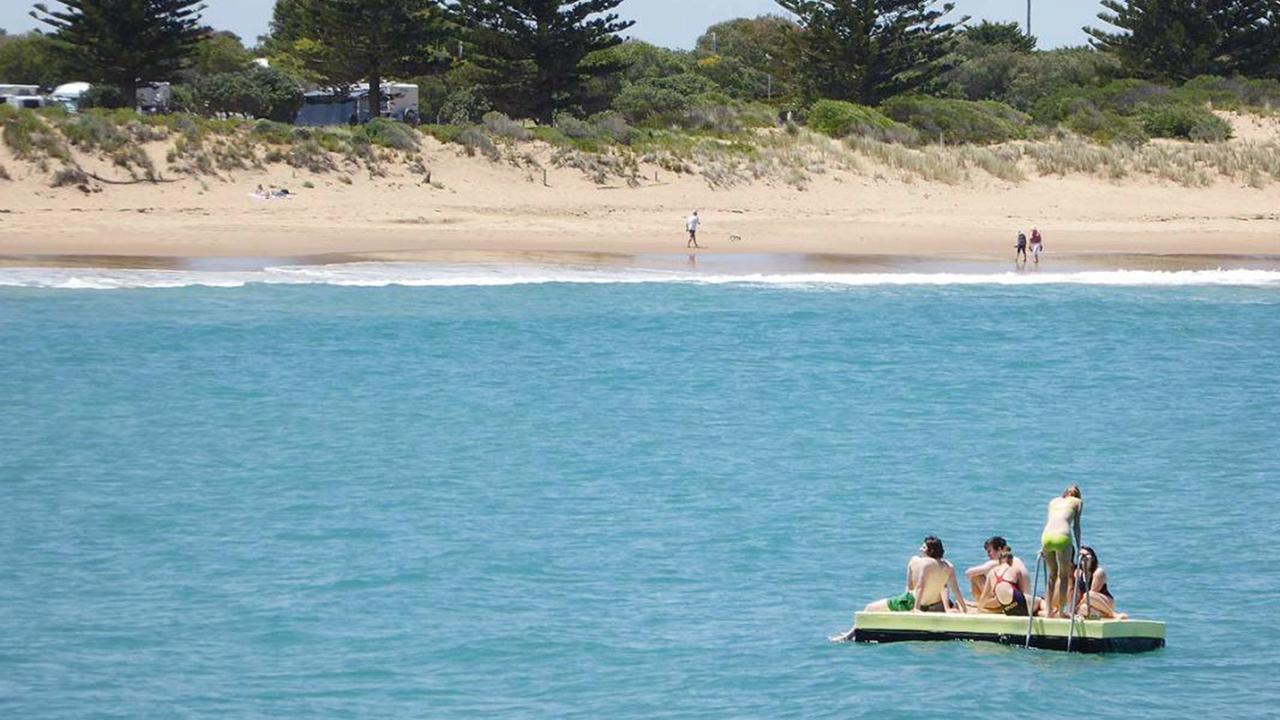 Pontoon in Horseshoe Bay, Port Elliot. Picture: Supplied