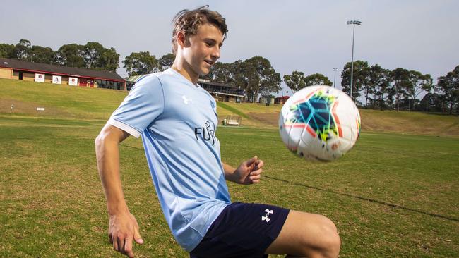 Sydney FC player teenager Adrian Segecic is heading to Croatia to play in the holidays.