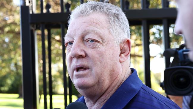 Cameron Ciraldo has a strong relationship with Bulldogs football boss Phil Gould. Picture: Mark Kolbe/Getty Images