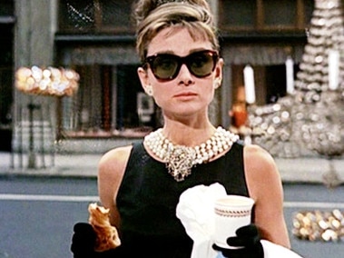 The movie "Breakfast at Tiffany's", 1961. Picture: CBS via Getty Images. Golden Age Hollywood.