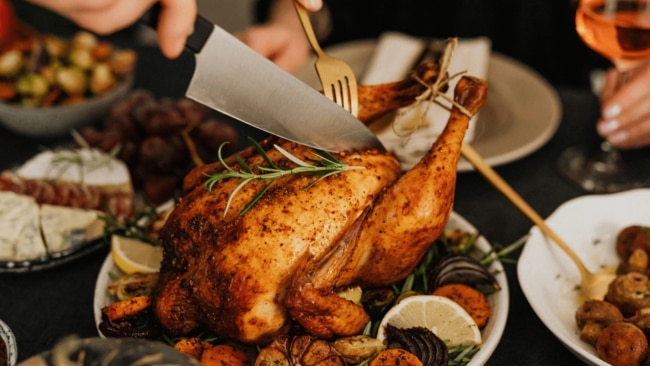 A great table centrepiece for the protein-conscious is turkey with pistachio stuffing. Image: Pexels